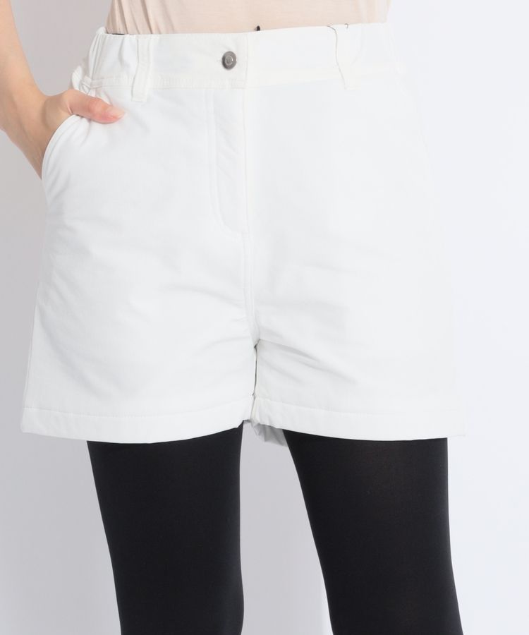 【保温】ナイロン中綿ショートパンツ