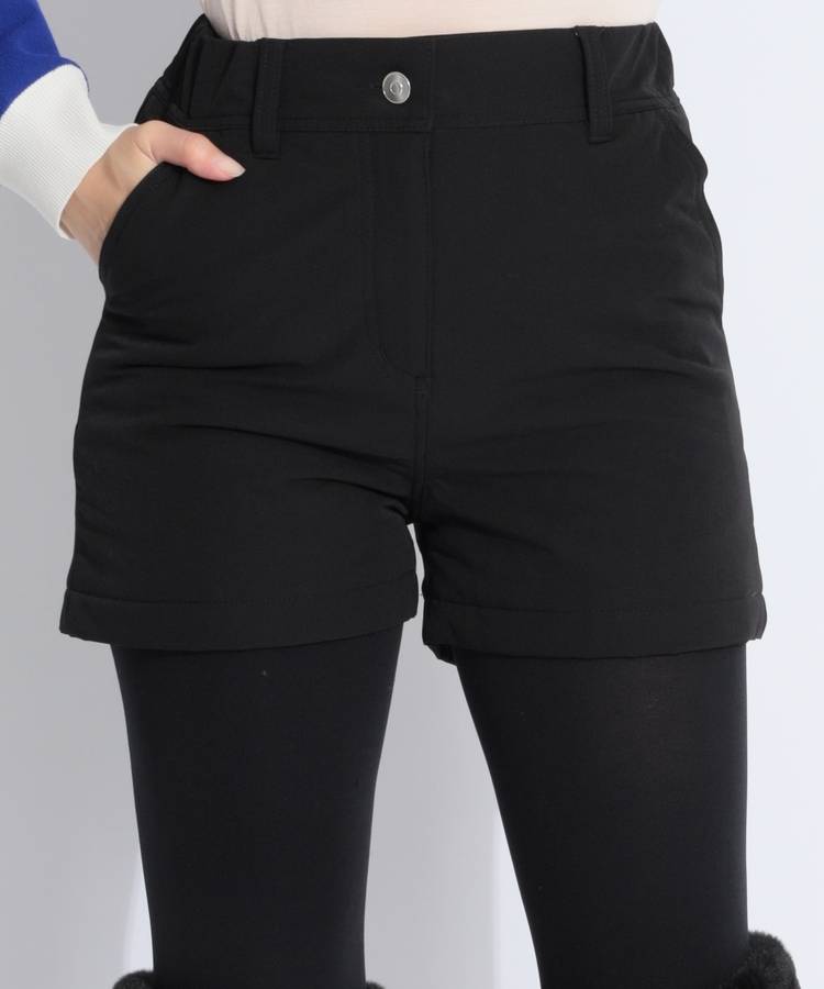 AS 【保温】ナイロン中綿ショートパンツ
