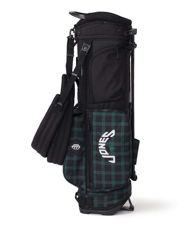 ビームスゴルフ BE 【JONES】ブラックウォッチ柄スタンドキャディ