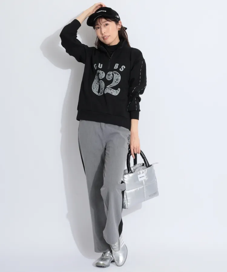 新品【L】クアルトユナイテッド レディース 上下セット くつ下3点