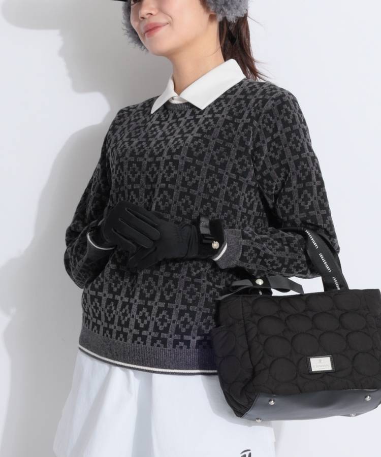 RR プラハパターンクルーネックニット