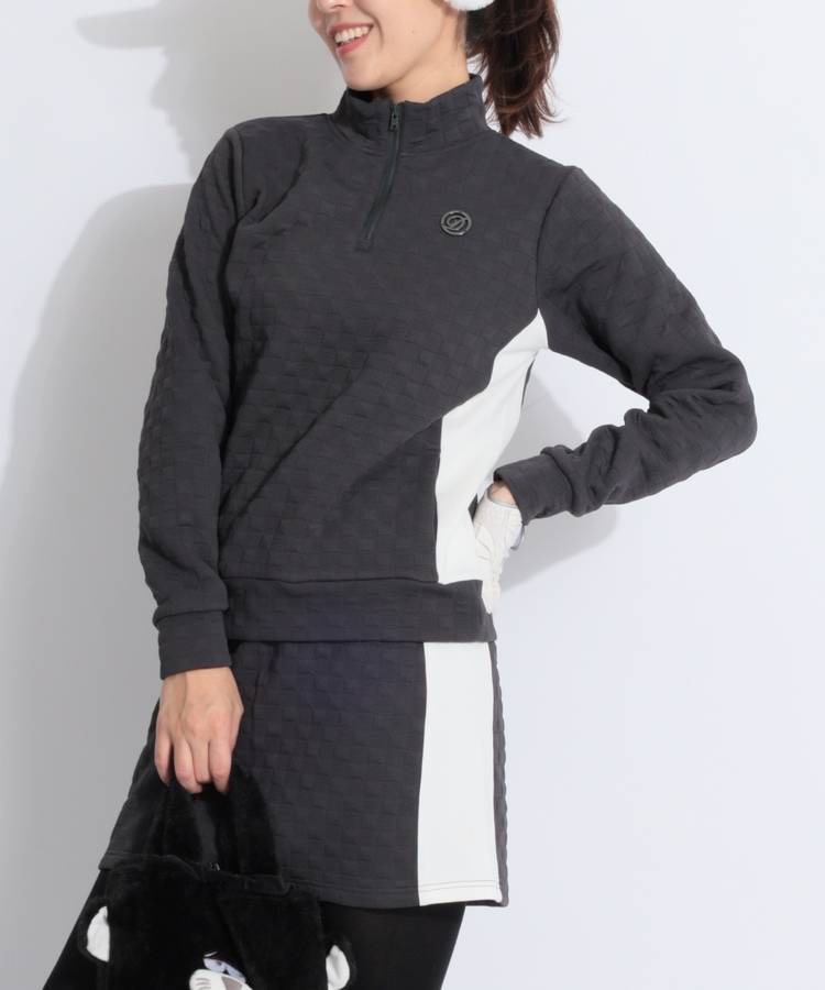 DL ブロックチェック柄セットアップ