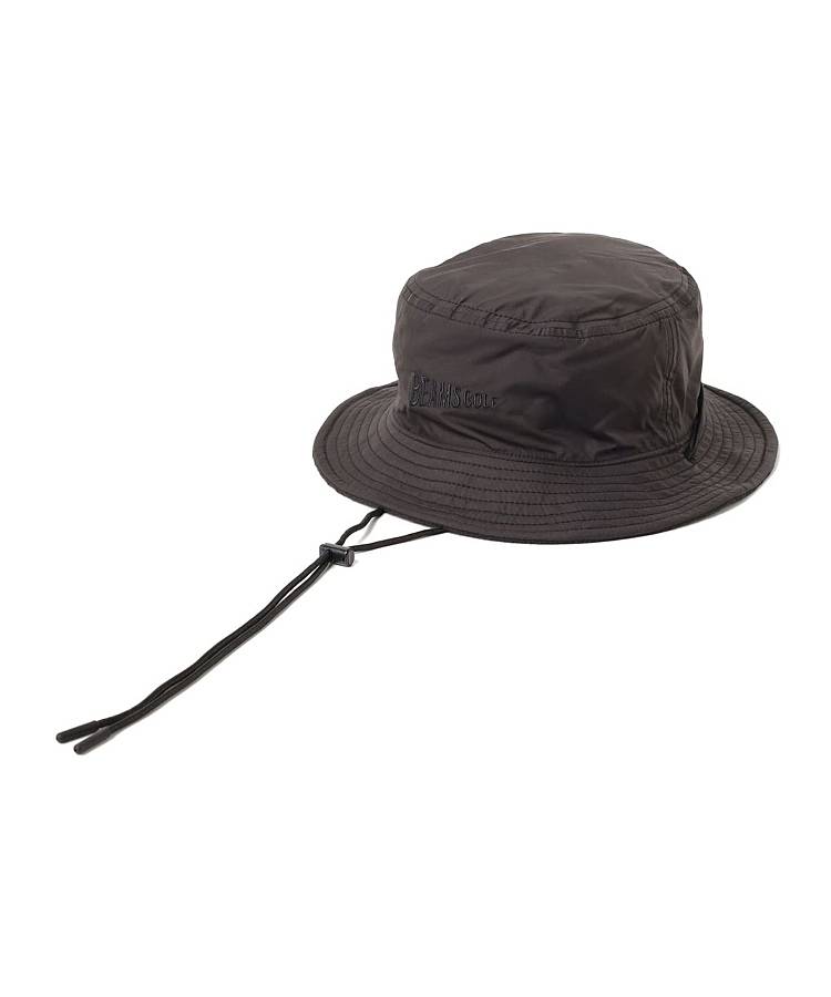 BE 【リバーシブル】フロント刺繍バケットハット