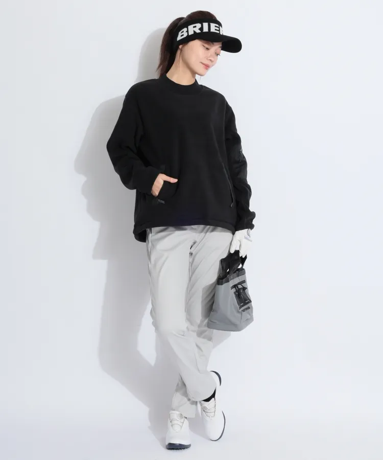 ビームスゴルフの長袖プルオーバーを使ったスタイリング