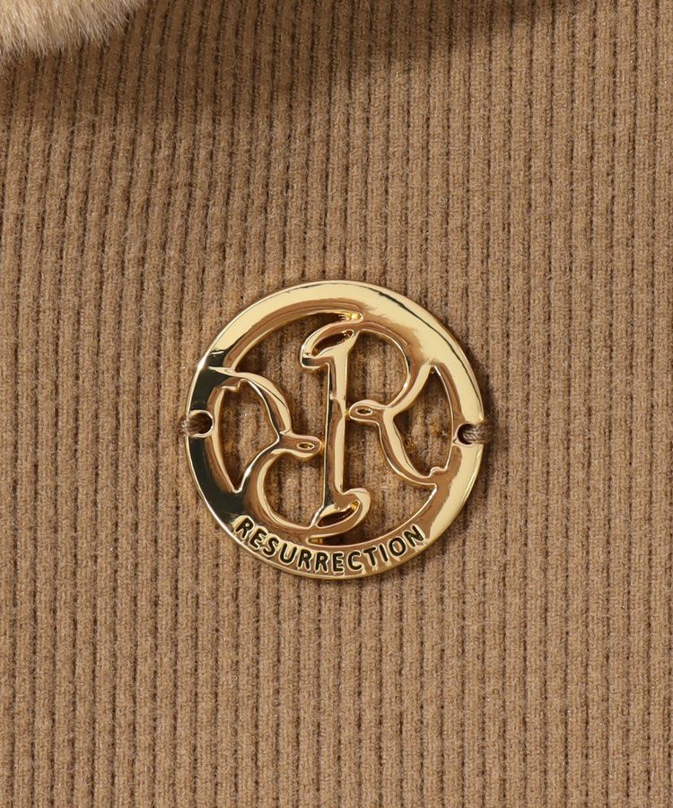 レザレクション RR スイッチングファーベスト レディースゴルフウェア