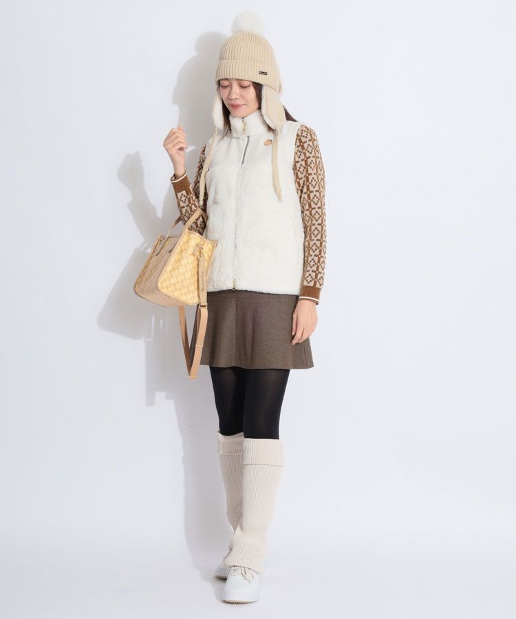 レザレクション RR スイッチングファーベスト レディースゴルフウェア