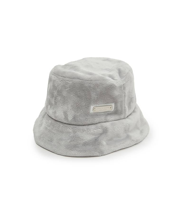 JR サイドロゴボアフリースバケットハット