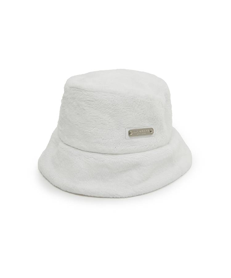 JR サイドロゴボアフリースバケットハット
