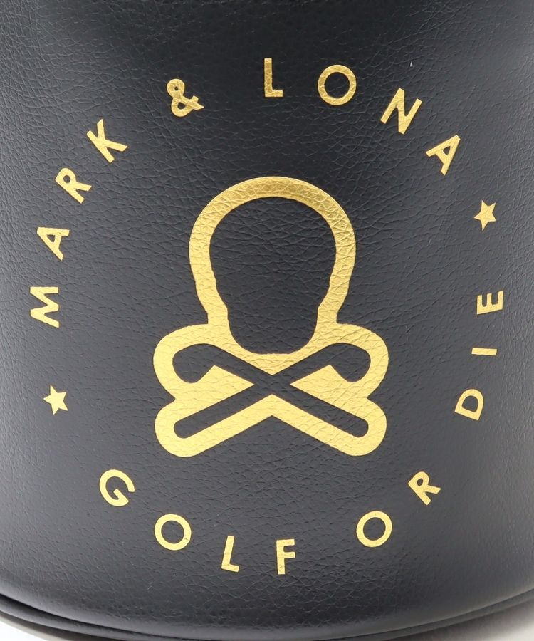 マーク＆ロナ ML ショルダー付きフロントロゴ巾着カートバッグ