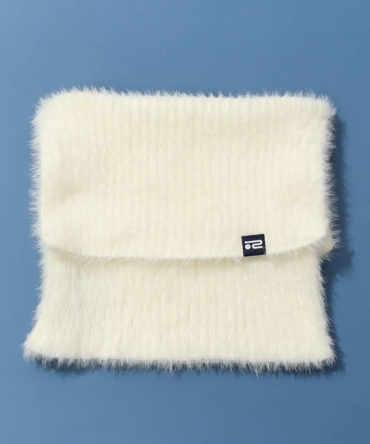 RO フェザーヤーンサイドカットネックウォーマー