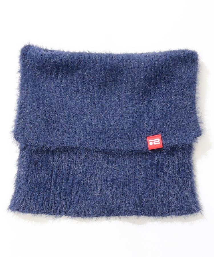 RO フェザーヤーンサイドカットネックウォーマー