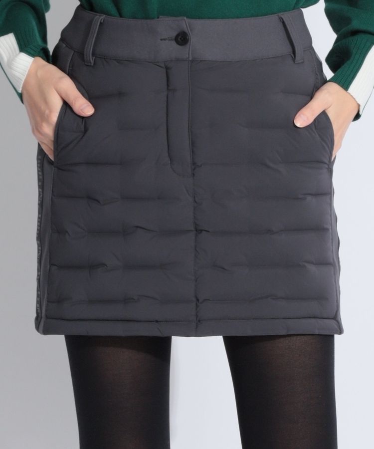 ブリーフィングゴルフ BR ロゴテープハイブリッドダウンスカート