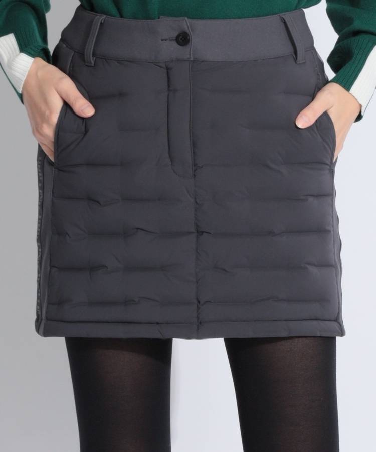 BR ロゴテープハイブリッドダウンスカート