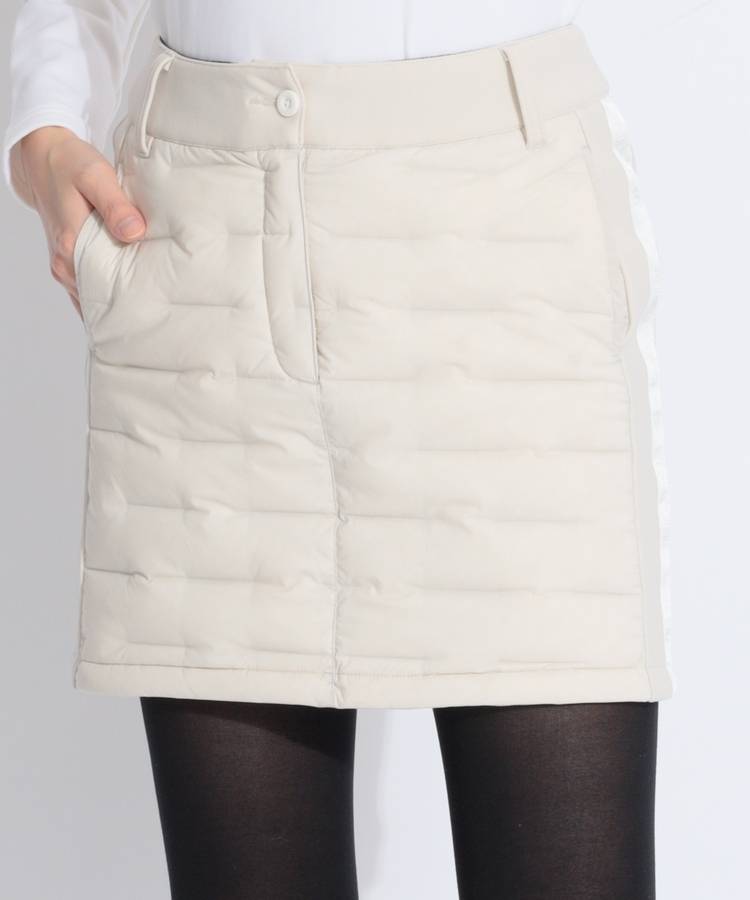 BR ロゴテープハイブリッドダウンスカート