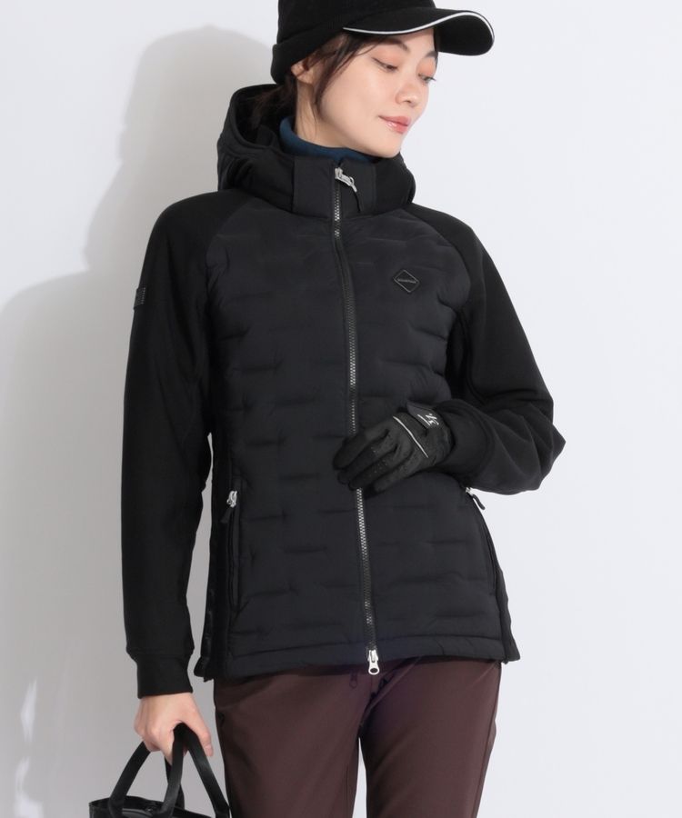 ブリーフィングゴルフ BR ハイブリッドダウンジャケット レディース