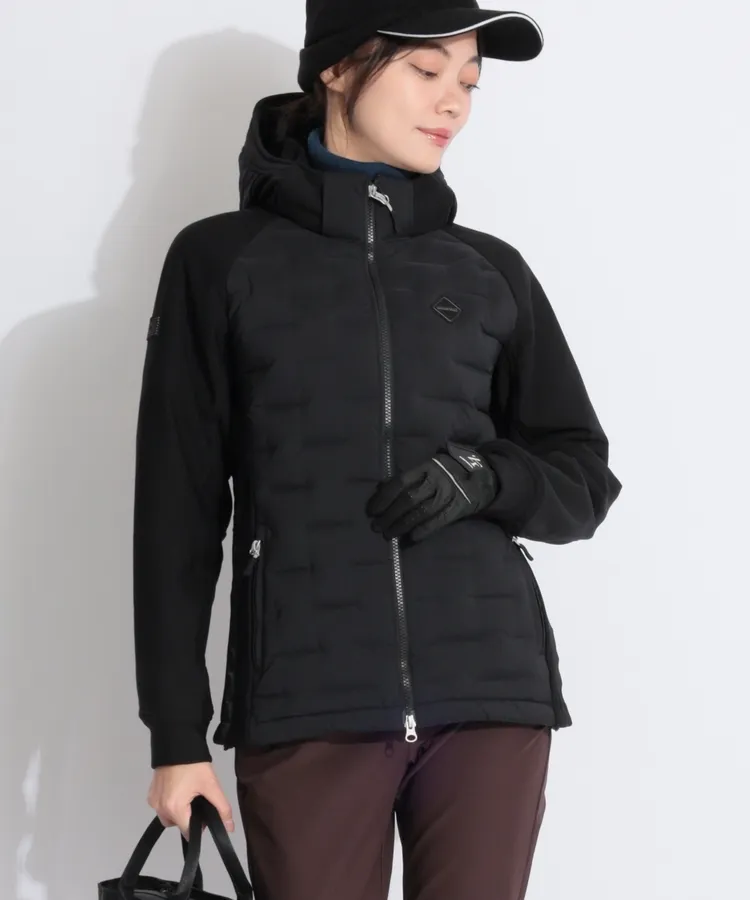 ブリーフィングゴルフ BR ハイブリッドダウンジャケット レディース