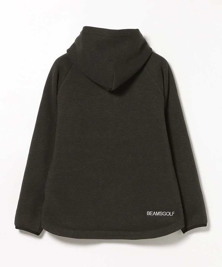 ビームスゴルフ BE 【POLARTEC】裏メッシュジップニットパーカー