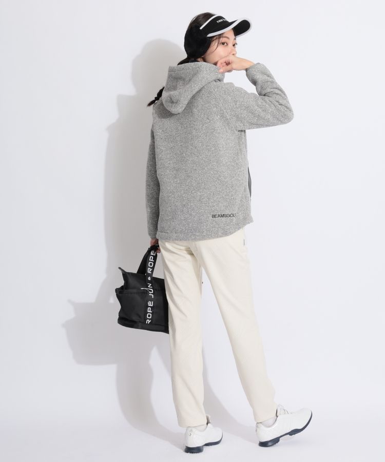 ビームスゴルフ BE 【POLARTEC】裏メッシュジップニットパーカー