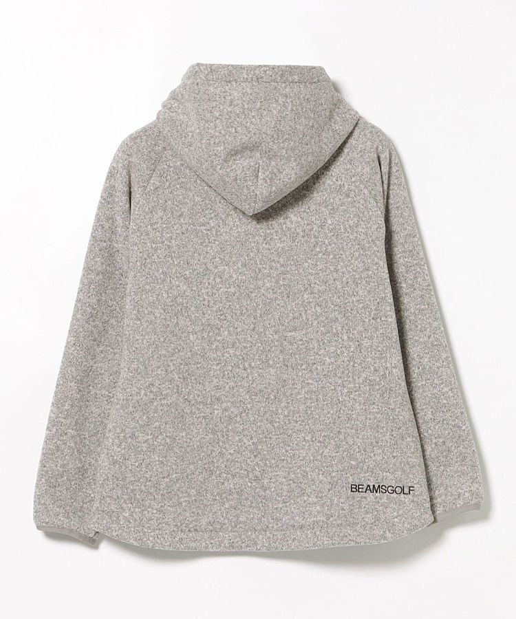 ビームスゴルフ BE 【POLARTEC】裏メッシュジップニットパーカー