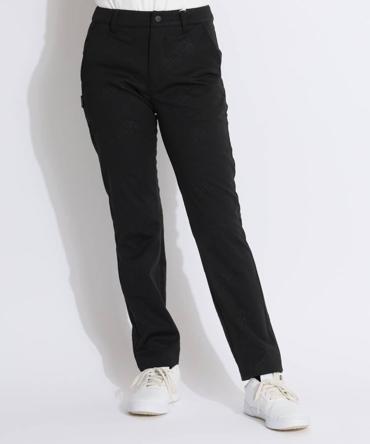 JB 【防風】裏フリースエンボスロゴロングパンツ