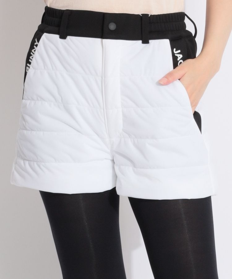 バイカラー中綿ショートパンツ