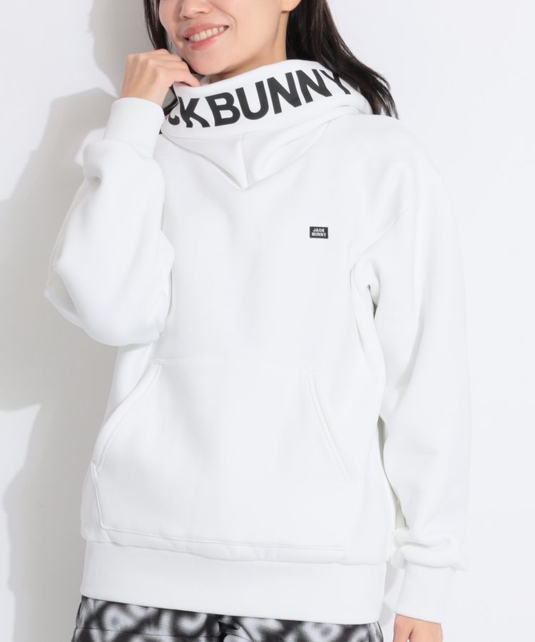 ジャックバニー JB 【KARUISHI】裏起毛ハイネックパーカー レディース