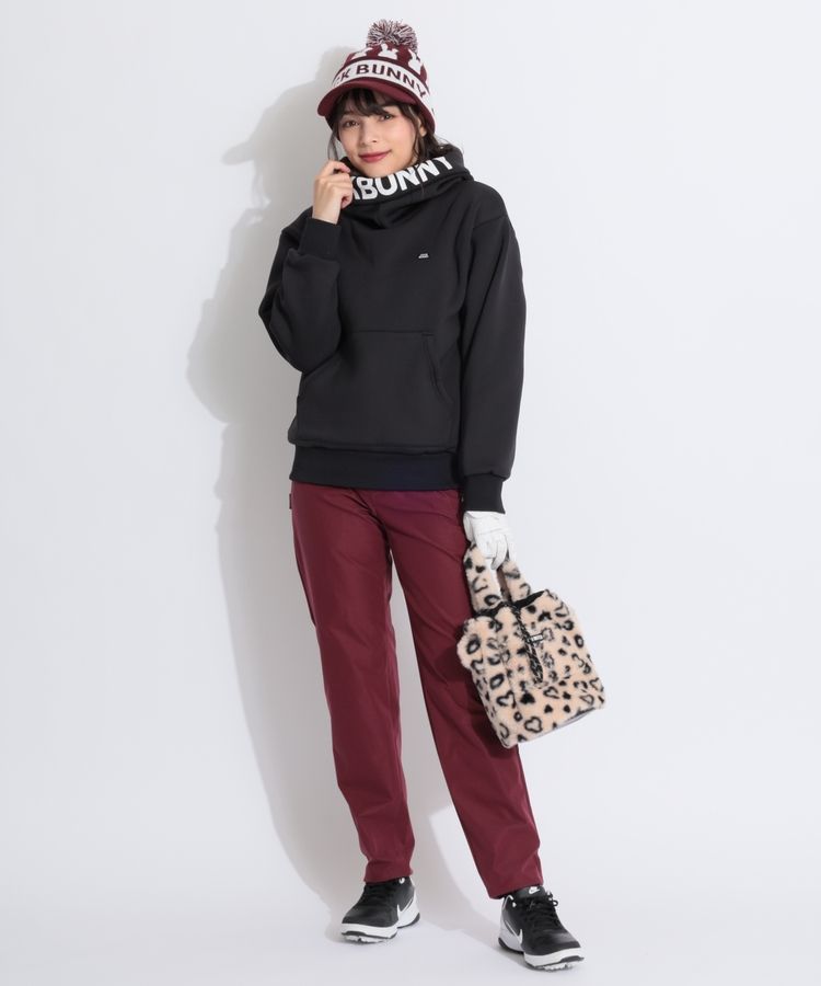 ジャックバニー JB 【KARUISHI】裏起毛ハイネックパーカー レディース