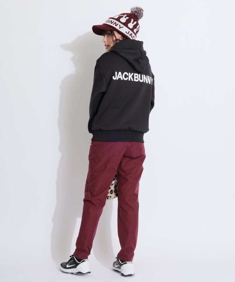 ジャックバニー JB 【KARUISHI】裏起毛ハイネックパーカー レディース