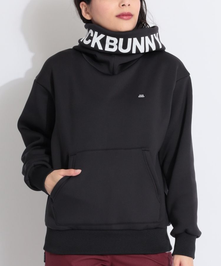 ジャックバニー JB 【KARUISHI】裏起毛ハイネックパーカー レディース