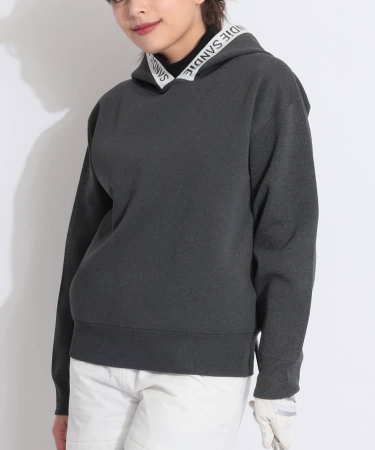 SD 【ユニセックス】フーディジャガードロゴニットパーカー