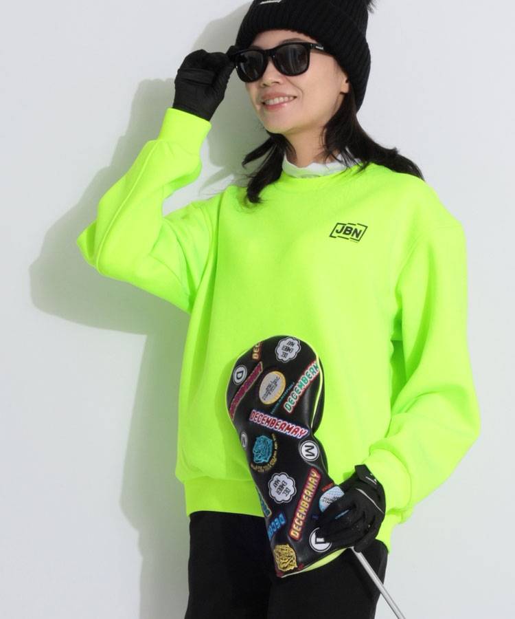 JB 【吸水速乾】バックプリントダンボールプルオーバー