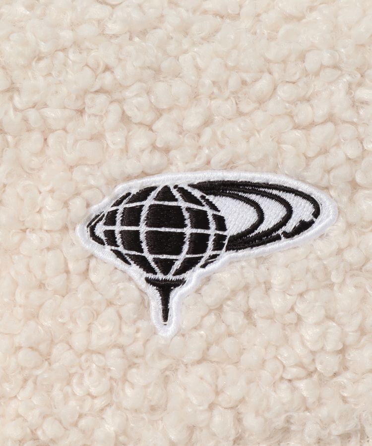 新品／ビームスゴルフ　ボアベスト ビームスゴルフ BE 胸ポケット付きボアベスト レディースゴルフウェア