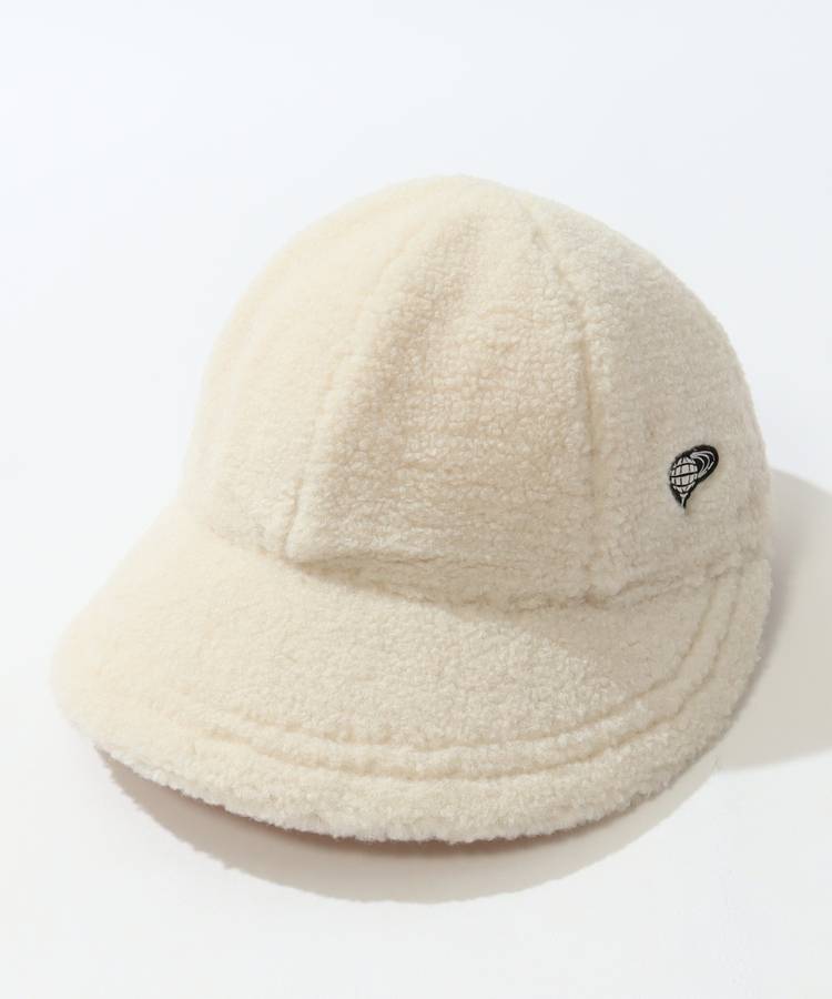 BE サイドロゴワイドブリムボアキャップ