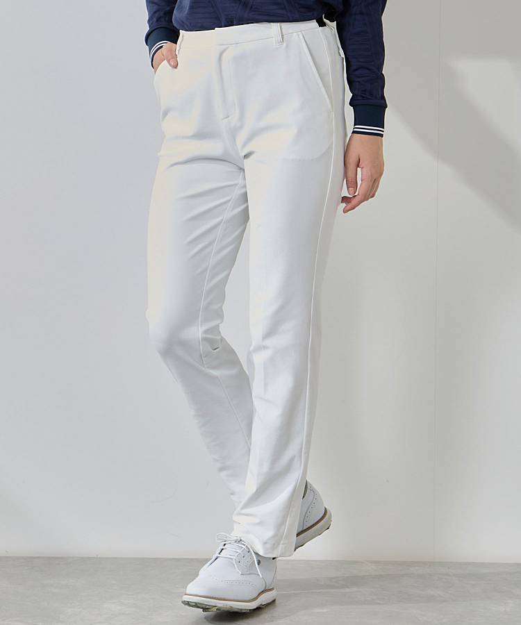 JR 【ストレッチ】センタープレスストレートスリムパンツ