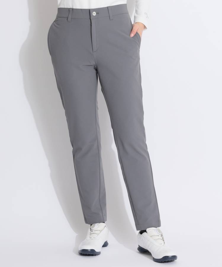 FD 【軽量ストレッチ】グリッドラインテーパードパンツ