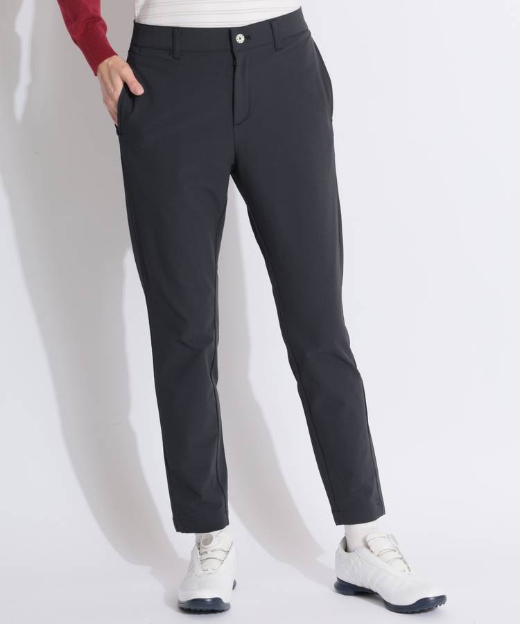 FD 【軽量ストレッチ】グリッドラインテーパードパンツ