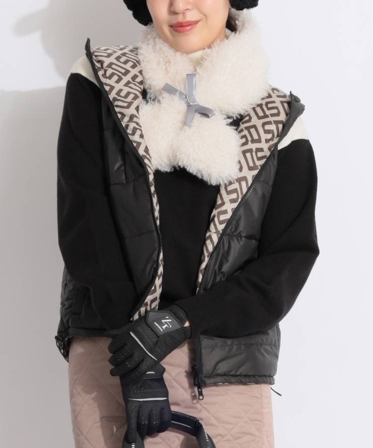 SD 【リバーシブル】フーディ中綿ベスト