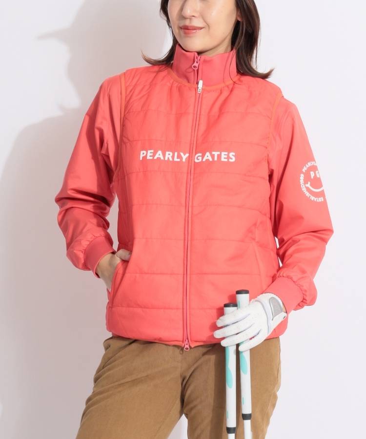 PG 【蓄熱保温】中綿ベスト&スタンドネックブルゾンセット