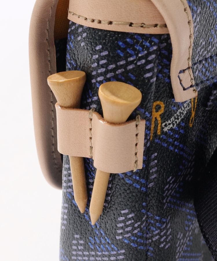 レザレクション 【CURUCURU限定別注】【アイクスNo.2】ウエストポーチ dbbk.jpg