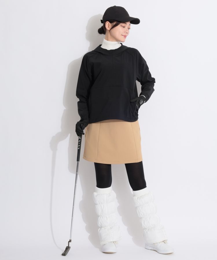 ジュン＆ロぺ JR 【NOIR】フラミンゴモチーフハイネックニット