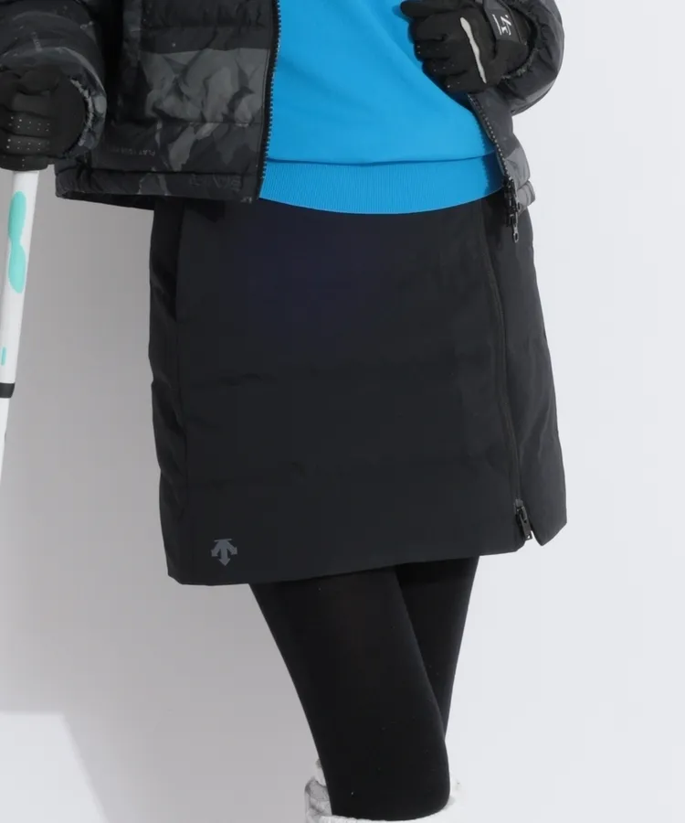 DE 【防風撥水】フルジップダウンスカート