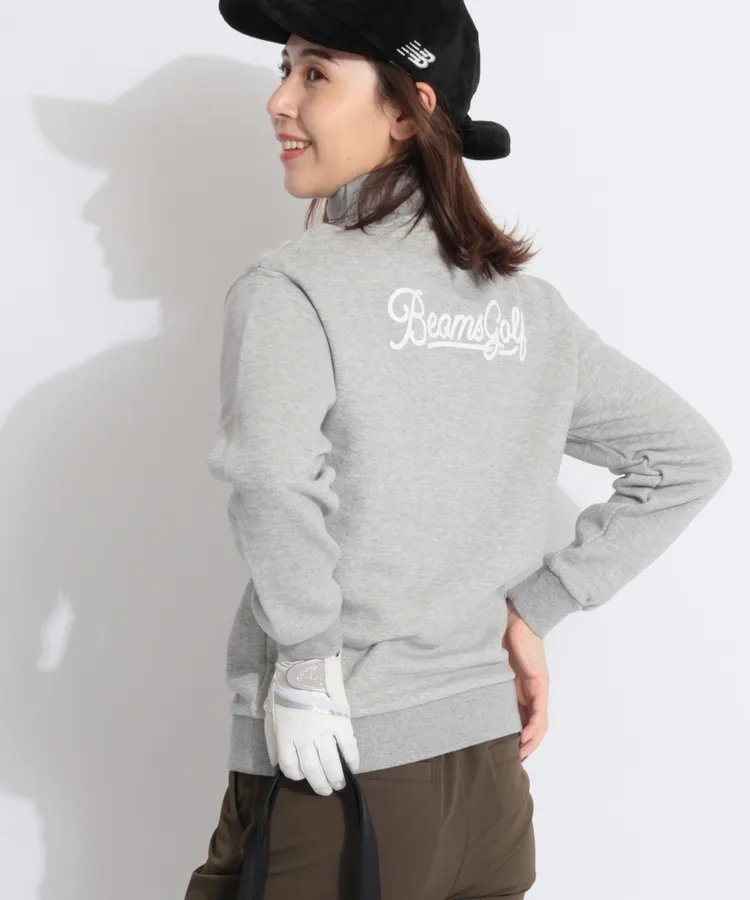 デサントゴルフ DE バイカラータートルネックリブセーター レディース