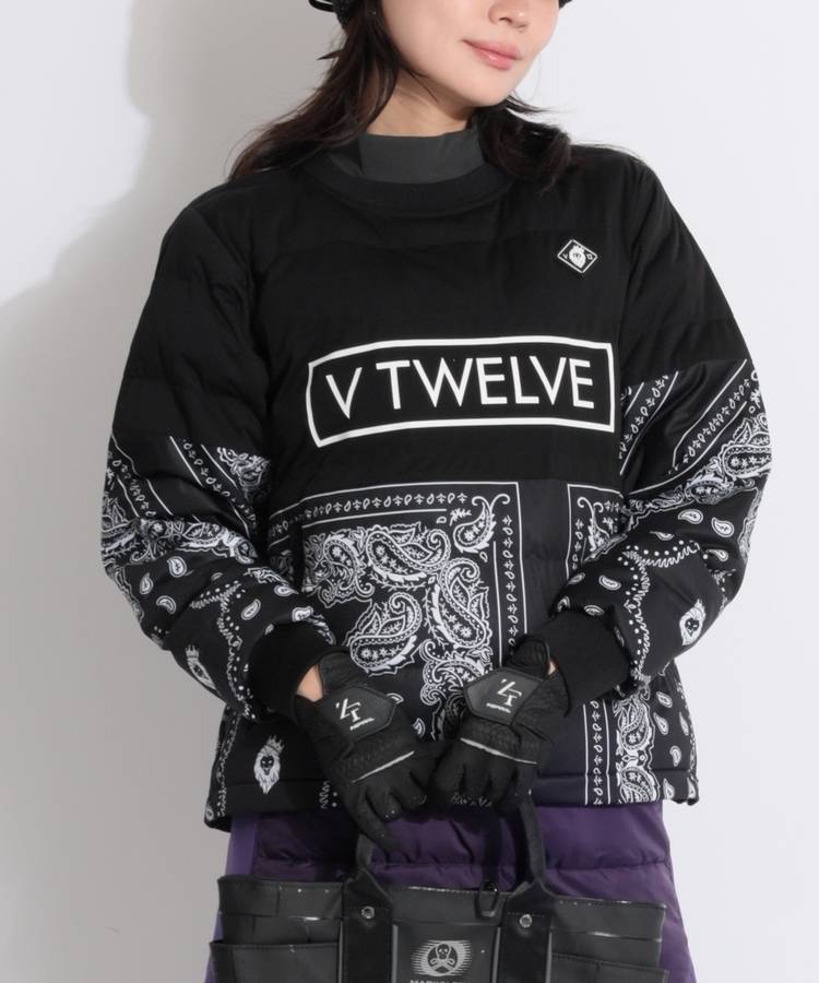 VI 【撥水保温】バンダナ柄中綿スニードジャック