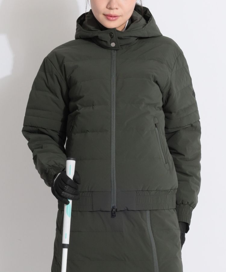 【防風撥水】3WAYフーディダウンジャケット