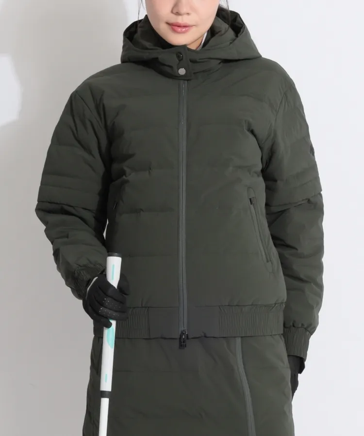 デサントゴルフ DE 【防風撥水】フルジップダウンスカート レディース