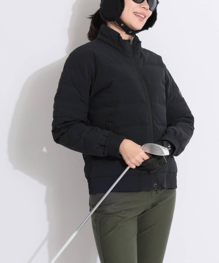 DE 【防風撥水】3WAYフーディダウンジャケット