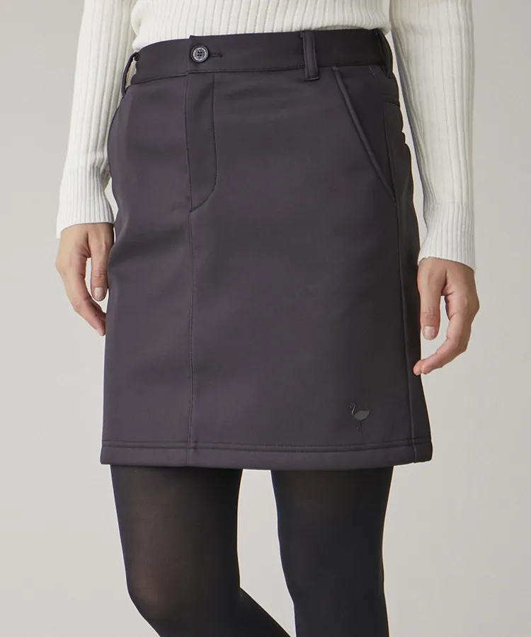 パーリーゲイツ PG 【透湿保温】チェック柄バックプリーツスカート