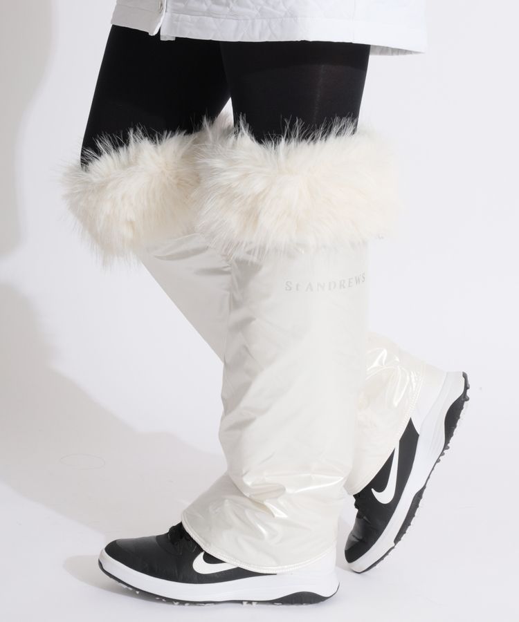 新品タグ付】セントアンドリュース　レッグウォーマー　ゴルフ セントアンドリュース SA ファータフタレッグウォーマー レディース