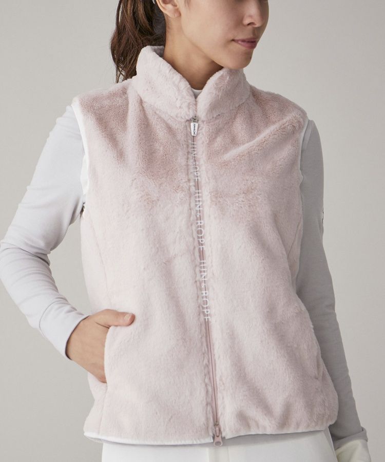 【保温】バイカラー切替マイクロフリース長袖カットソー