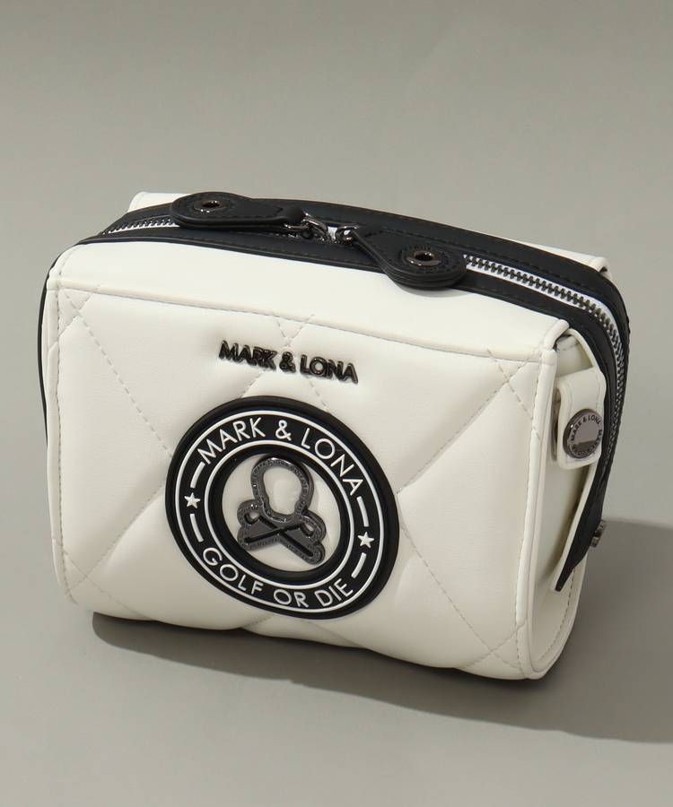 ML サークルロゴダイヤキルト2WAYウエストポーチ